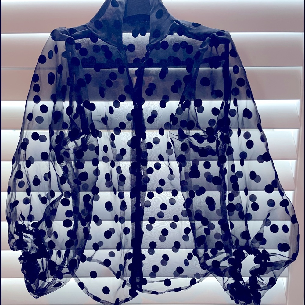 Ballon sleeve polka dot - LAST CALL!!!